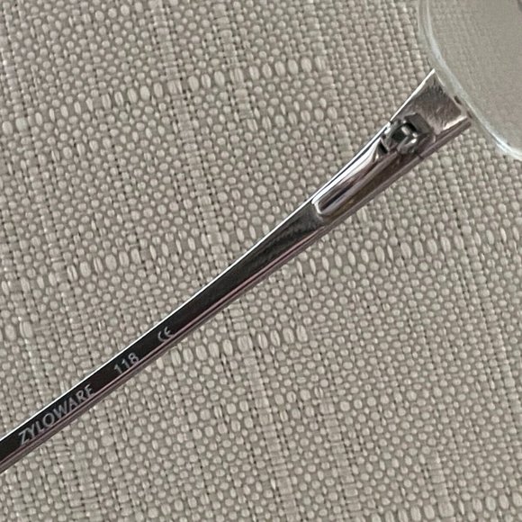 Sophia Loren Zyloware Eyeglasses Rose Gold Tone Half Rim Glasses 54[]18 135 - Picture 9 of 12